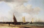 unknow artist Some sailboat on the sea oil painting reproduction